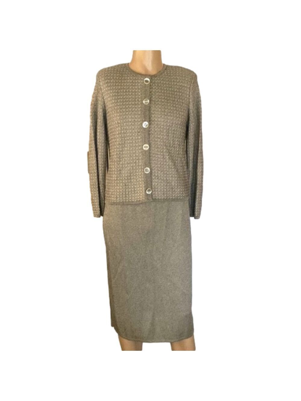 Ami knits vintage skirt set